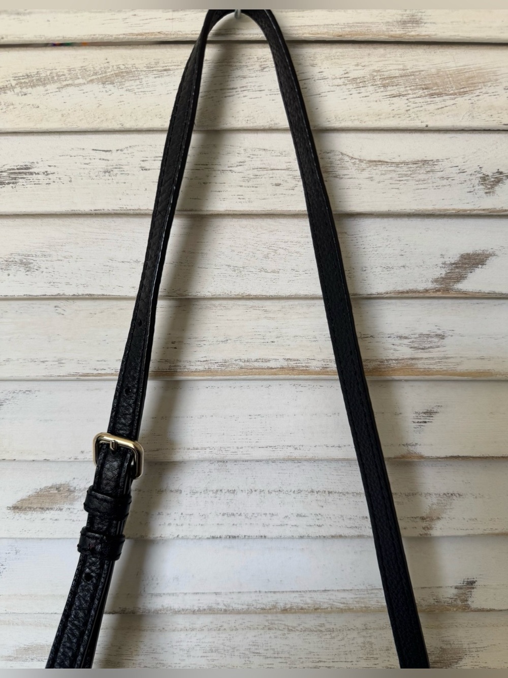 Kate Spade Black Leather Crossbody Bag No Callouts - Picture 11 of 16